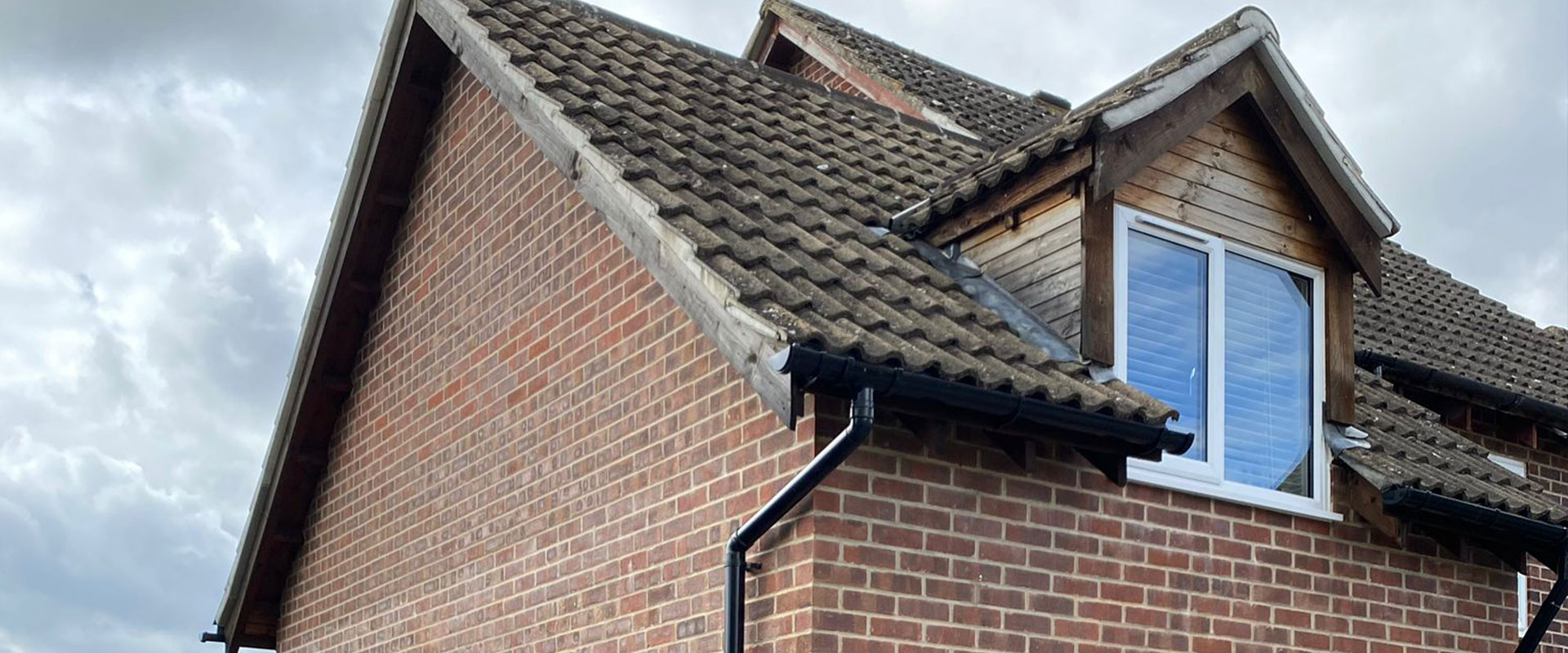 Roofline detail on a finished build
